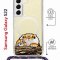 Чехол-накладка Samsung Galaxy S22 (638524) Kruche PRINT тигр первый снег