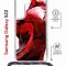Чехол-накладка Samsung Galaxy S22 (638524) Kruche PRINT Вино