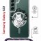 Чехол-накладка Samsung Galaxy S22 (638524) Kruche PRINT J-Cat