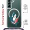 Чехол-накладка Samsung Galaxy S22 (638524) Kruche PRINT Акула
