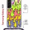 Чехол-накладка Samsung Galaxy S22 (638524) Kruche PRINT Абстракция Капли