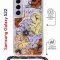 Чехол-накладка Samsung Galaxy S22 (638524) Kruche PRINT Ягоды и Цветы