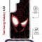 Чехол-накладка Samsung Galaxy S22 (638524) Kruche PRINT Человек-Паук черныи?
