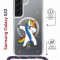 Чехол-накладка Samsung Galaxy S22 (638524) Kruche PRINT Единорожка