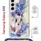 Чехол-накладка Samsung Galaxy S22 (638524) Kruche PRINT Грация