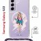Чехол-накладка Samsung Galaxy S22 (638524) Kruche PRINT Fashion Girl
