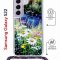 Чехол-накладка Samsung Galaxy S22 (638524) Kruche PRINT Ромашки у ручья