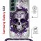 Чехол-накладка Samsung Galaxy S22 (638524) Kruche PRINT Sugar Skull