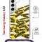 Чехол-накладка Samsung Galaxy S22 (638524) Kruche PRINT Warning