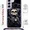 Чехол-накладка Samsung Galaxy S22 (638524) Kruche PRINT Skull Hands