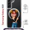 Чехол-накладка Samsung Galaxy S22 (638524) Kruche PRINT Smiling