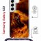 Чехол-накладка Samsung Galaxy S22 (638524) Kruche PRINT Конь огонь