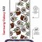 Чехол-накладка Samsung Galaxy S22 (638524) Kruche PRINT Кокосы