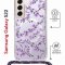 Чехол-накладка Samsung Galaxy S22 (638524) Kruche PRINT Сакура