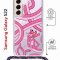 Чехол-накладка Samsung Galaxy S22 (638524) Kruche PRINT Розовая Пантера