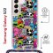 Чехол-накладка Samsung Galaxy S22 (638524) Kruche PRINT Monsters music