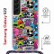 Чехол-накладка Samsung Galaxy S22 (638524) Kruche PRINT Monsters music