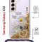 Чехол-накладка Samsung Galaxy S22 (638524) Kruche PRINT Крафтовые наклейки