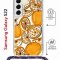 Чехол-накладка Samsung Galaxy S22 (638524) Kruche PRINT Апельсины