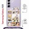 Чехол-накладка Samsung Galaxy S22 (638524) Kruche PRINT Коты-Мемы