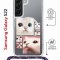 Чехол-накладка Samsung Galaxy S22 (638524) Kruche PRINT Коты