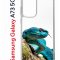 Чехол-накладка Samsung Galaxy A73 5G (638565) Kruche PRINT Змея