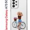 Чехол-накладка Samsung Galaxy A73 5G (638565) Kruche PRINT Велосипедная прогулка