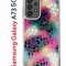 Чехол-накладка Samsung Galaxy A73 5G (638565) Kruche PRINT Цветные листья