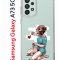 Чехол-накладка Samsung Galaxy A73 5G (638565) Kruche PRINT Рисуя любовь