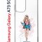 Чехол-накладка Samsung Galaxy A73 5G (638565) Kruche PRINT Fashion Girl