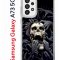 Чехол-накладка Samsung Galaxy A73 5G (638565) Kruche PRINT Skull Hands