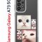 Чехол-накладка Samsung Galaxy A73 5G (638565) Kruche PRINT Коты