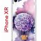 Чехол-накладка Apple iPhone XR (580656) Kruche PRINT Цветочный шар