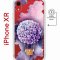Чехол-накладка Apple iPhone XR (598897) Kruche PRINT Цветочный шар