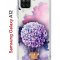 Чехол-накладка Samsung Galaxy A12 (594609) Kruche PRINT Цветочный шар
