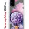 Чехол-накладка Samsung Galaxy S20 Plus Kruche Print Цветочный шар