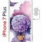 Чехол-накладка Apple iPhone 7 Plus (626141) Kruche PRINT Цветочный шар