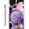 Чехол-накладка Samsung Galaxy A22 4G (606545) Kruche PRINT Цветочный шар