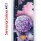 Чехол-накладка Samsung Galaxy A01/A015 (583858) Kruche PRINT Цветочный шар