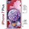 Чехол-накладка Apple iPhone 7 Plus (626142) Kruche PRINT Цветочный шар