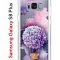 Чехол-накладка Samsung Galaxy S8 Plus (580672) Kruche PRINT Цветочный шар