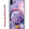 Чехол-накладка Samsung Galaxy M11/A11 Kruche Print Цветочный шар