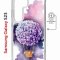 Чехол-накладка Samsung Galaxy S23 (634253) Kruche PRINT Цветочный шар