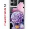 Чехол-накладка Huawei Honor X8 (638517) Kruche PRINT Цветочный шар
