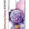 Чехол-накладка Samsung Galaxy A54 5G (638391) Kruche PRINT Цветочный шар