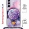 Чехол-накладка Samsung Galaxy S22 (638524) Kruche PRINT Цветочный шар