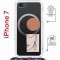 Чехол-накладка Apple iPhone 7 (598922) Kruche PRINT Эскиз