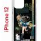Чехол-накладка Apple iPhone 12  (588925) Kruche PRINT Кирара Геншин