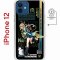 Чехол-накладка Apple iPhone 12  (598886) Kruche PRINT Кирара Геншин
