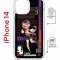 Чехол-накладка Apple iPhone 14  (625960) Kruche PRINT Диона Геншин